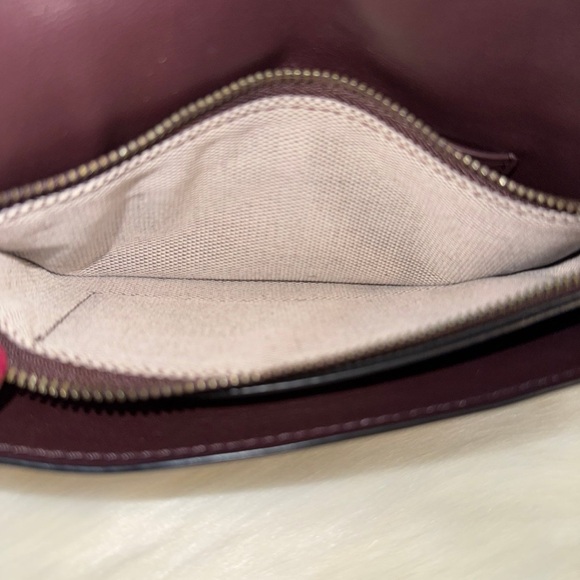 Coach Clutch With Leather Sequin - Picture 10 of 11